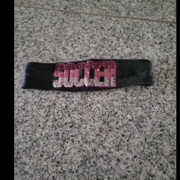Girls Soccer Headband. Justice brand - Picture 1 of 2